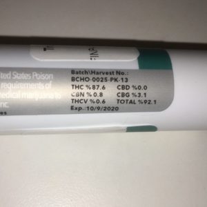 clementine truclear syringe from trulieve label percentages by indicadam