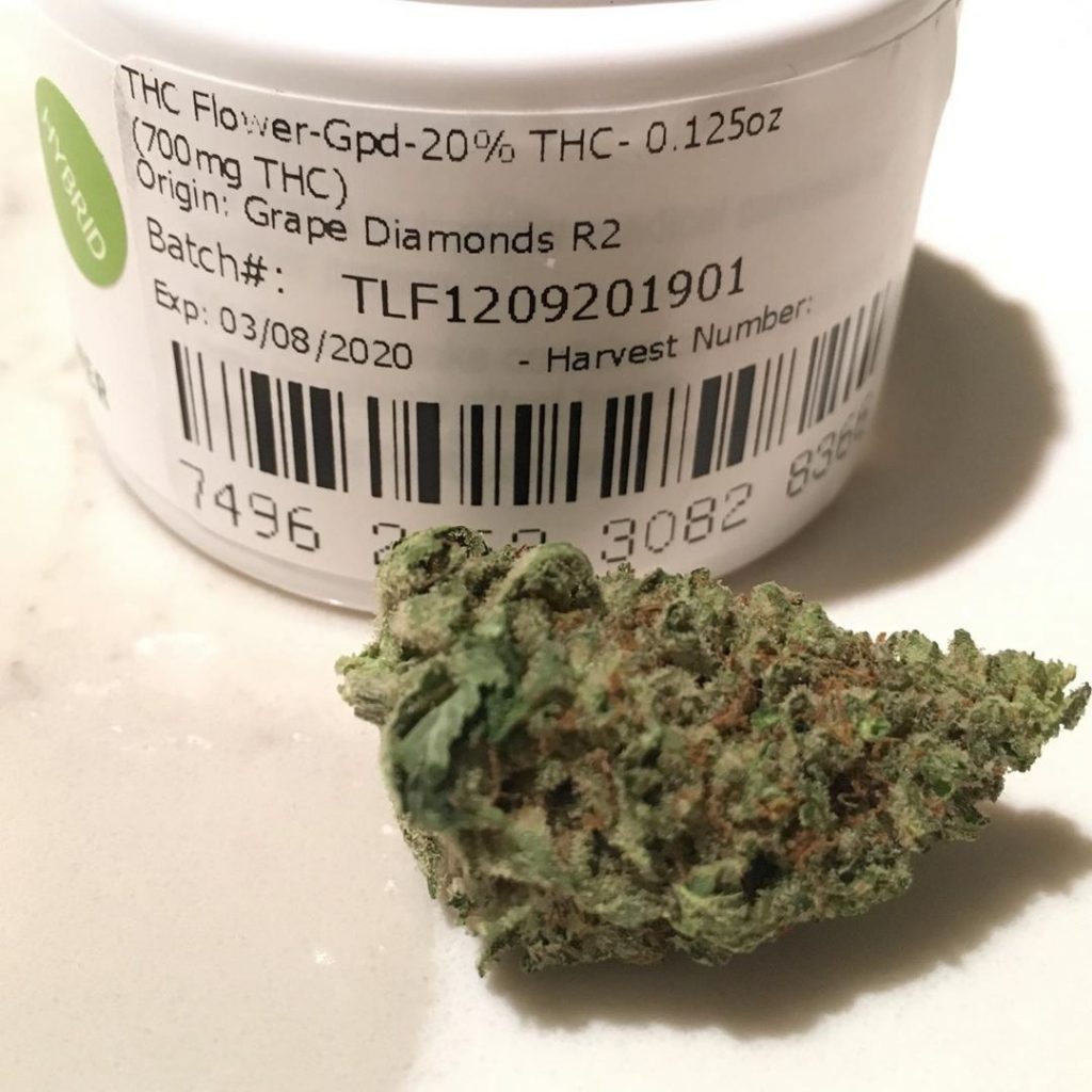 Strain Review: Grape Diamonds R2 From Curaleaf - The Highest Critic