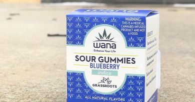 blueberry wana gummies by grassroots edibles review by nightmare_ro