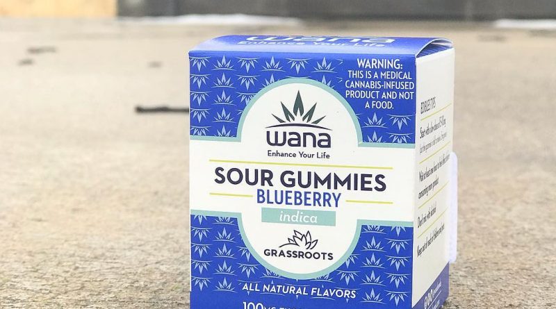 blueberry wana gummies by grassroots edibles review by nightmare_ro