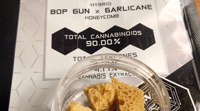 bop gun x garlicane crumble by white label extracts concentrate review by pdxstoneman