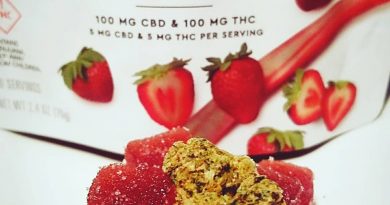 coda signature strawberry and rhubarb fruit notes edible review