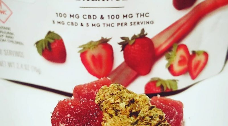 coda signature strawberry and rhubarb fruit notes edible review