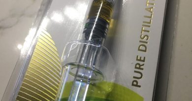 mandarin sunset distillate from curaleaf concentrate review by indicadam