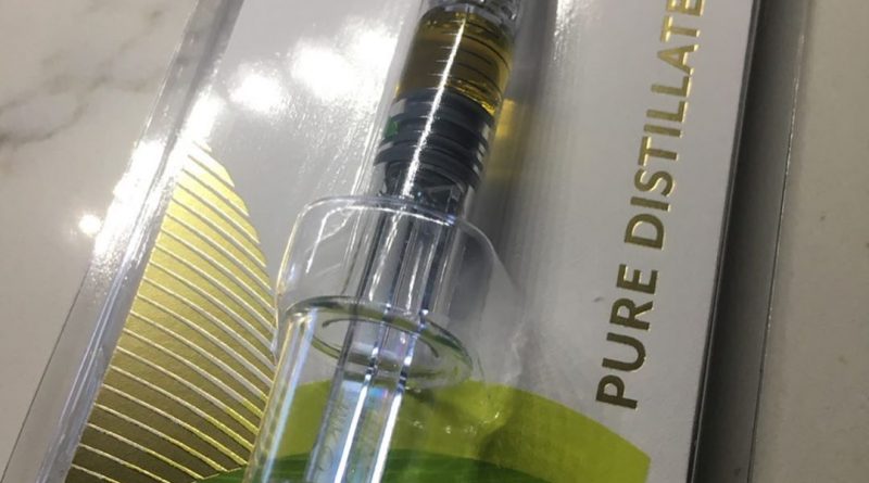 mandarin sunset distillate from curaleaf concentrate review by indicadam