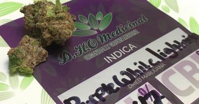 purple white lightning by dho medicinal strain review by thecoughingwalrus