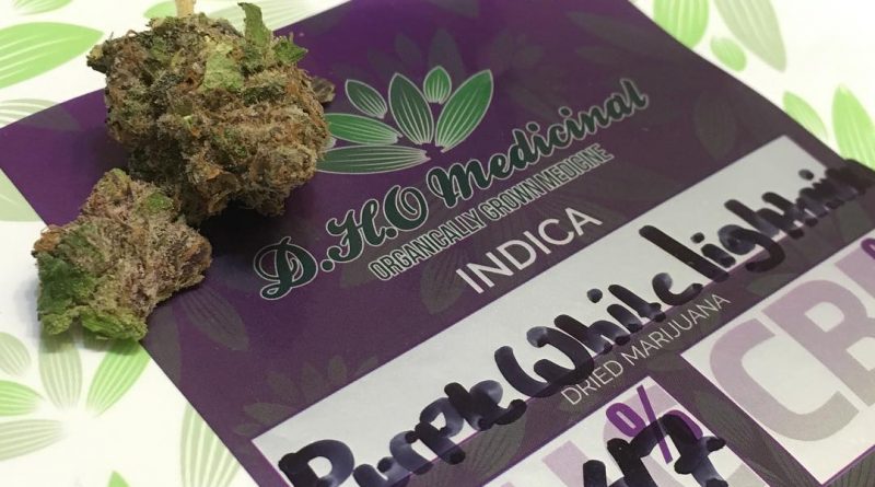 purple white lightning by dho medicinal strain review by thecoughingwalrus