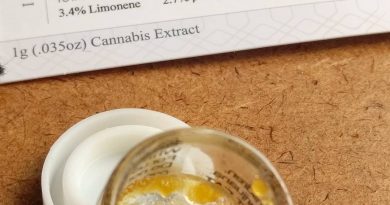 white tahoe cookies cured resin by dab society extracts total cannabinoid content by pdxstoneman