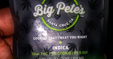 big pete's chocolate chip cookie edible review by sjweedreview