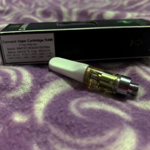 cannaid vape raw triple distillate cartridge vape review by trippietropical 2