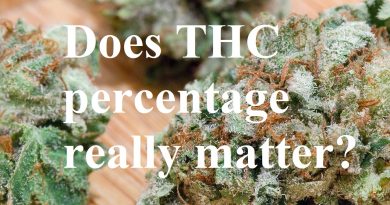 does thc percentage really matter