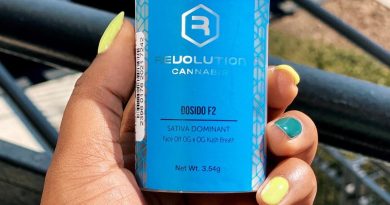 dosido f2 by revolution cannabis strain review by upinsmokesession 2