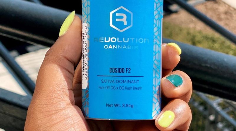 dosido f2 by revolution cannabis strain review by upinsmokesession 2