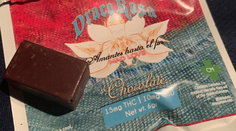 draco rosa mad love choco bites edible review by trippietropical