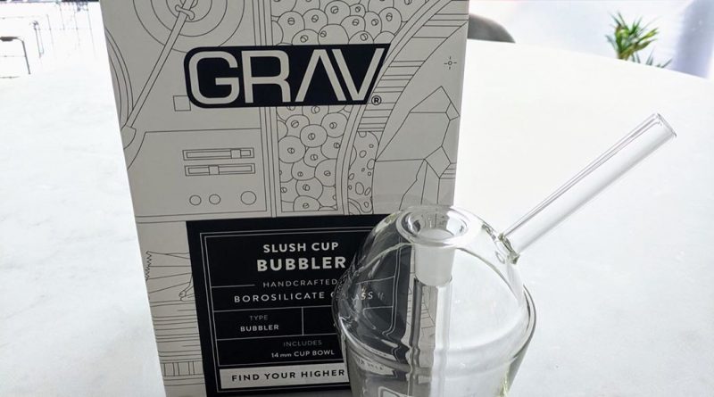 grav labs slush cup bubbler glass review by upinsmokesession