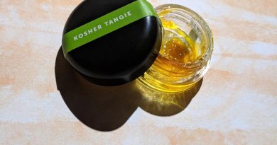 kosher tangie live resin sugar by cresco labs concentrate review by upinsmokesession