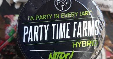 nitro by party time farms strain review by sjweedreview