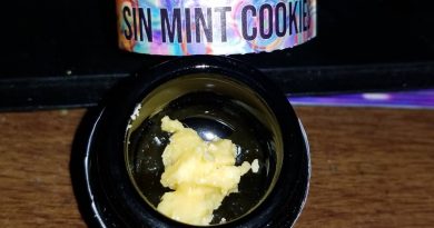 sin mint cookies badder by pearl pharma concentrate review by sticky_haze420