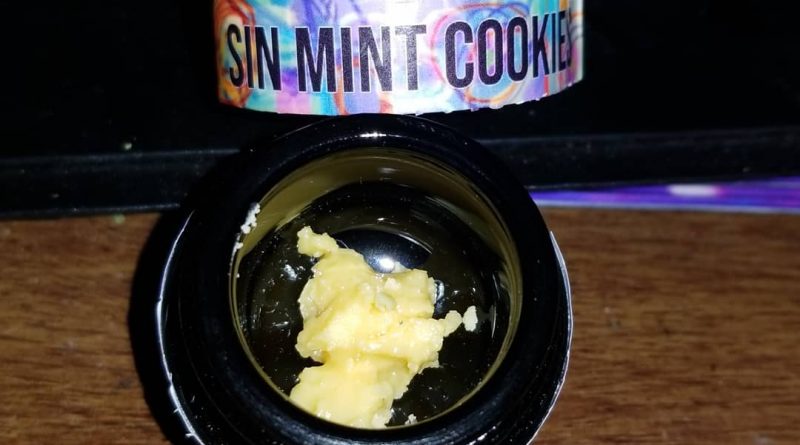sin mint cookies badder by pearl pharma concentrate review by sticky_haze420
