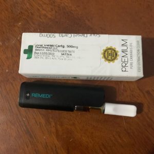 sour diesel cartridge by farma verde vape review by trippietropical 2