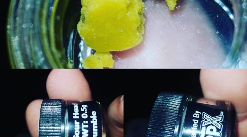 707 sour head crumble by terpx concentrate review by sticky_haze420