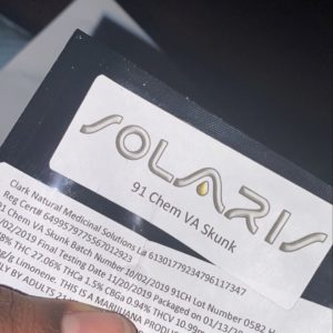 91 chem va skunk by solaris farms strain review by everythinghazee 2