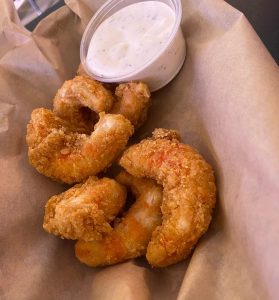 cafe no fur fried shrimp las vegas restaurant review by everythinghazee