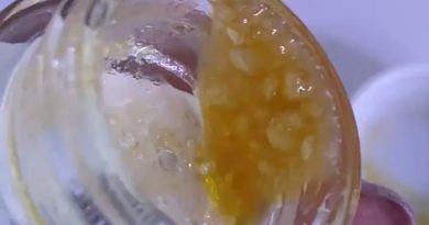 colombian gold live resin by pts concentrate review by upinsmokesession