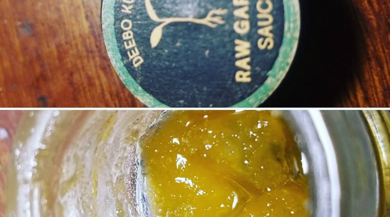deebo kush sauce by raw garden concentrate review by sticky_haze420