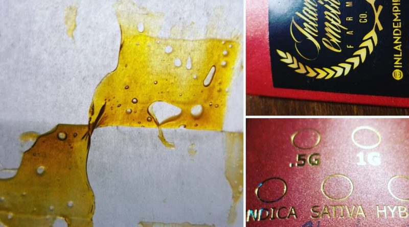 ghost og shatter by inland empire farms concentrate review by sticky_haze420