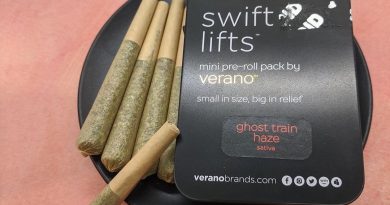 ghost train haze pre-rolls by swift lifts pre-roll review by upinsmokesession