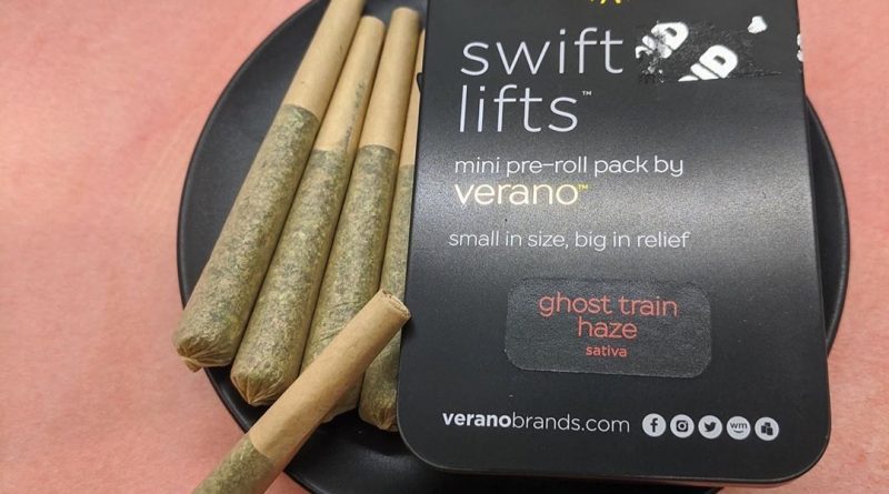 ghost train haze pre-rolls by swift lifts pre-roll review by upinsmokesession