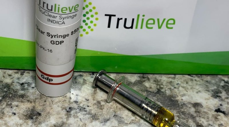 granddaddy purple distillate from trulieve concentrate review by sticky_haze420