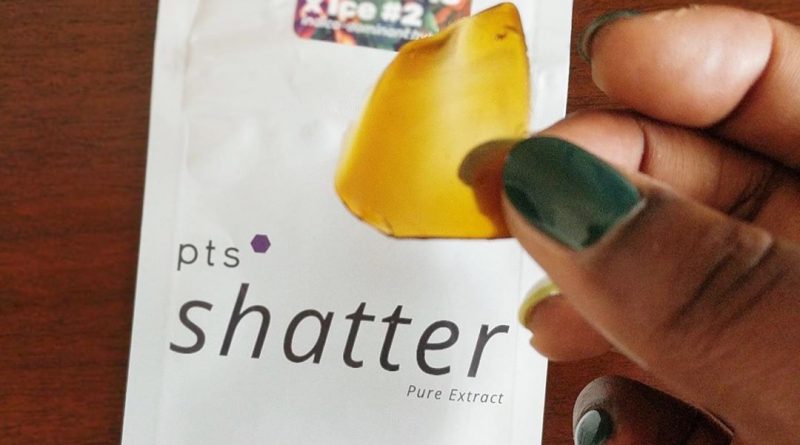 papaya shatter by pts concentrate review by upinsmokesession