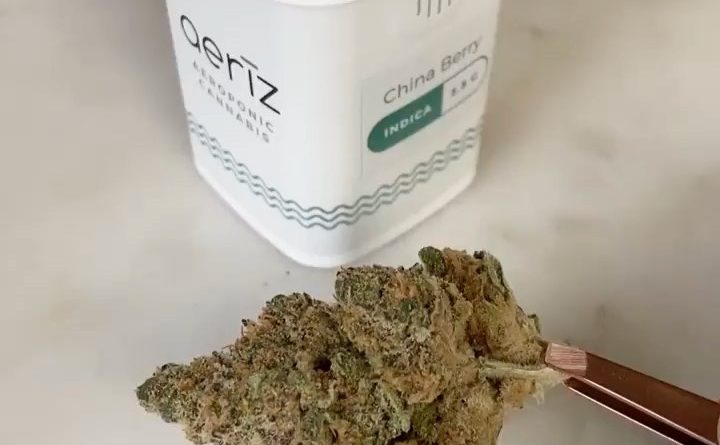 china berry by aeriz strain review by upinsmokesession