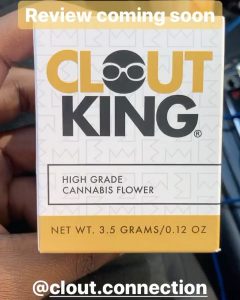 clout drank by clout king box strain review by sjweedreview