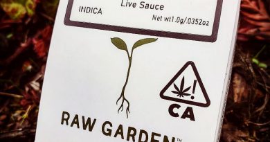 fire og live sauce by raw gardens concentrate review by herbtwist