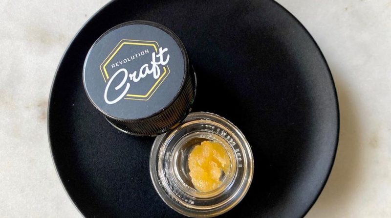 gorilla'd cheese live resin by revolution craft extracts concentrate review by upinsmokesession