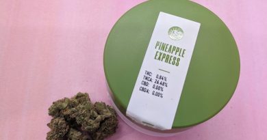 pineapple express strain review by upinsmokesession
