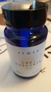 seven wellness cbd+curcumin capsules review