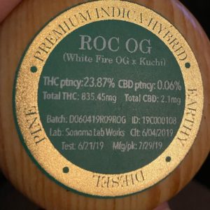 ROC OG by woodland reserve strain review by trunorcal420 3