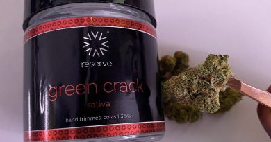 green crack by reserve by verano strain review by upinsmokesession