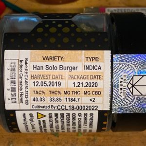 han solo burger by high grade farms strain review by trunorcal420