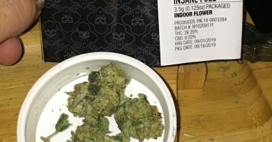 insane fuel by greenthumb farmz strain review by trunorcal420