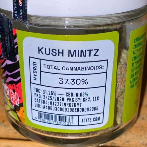 Strain Review: Kush Mintz By 1LYFE - The Highest Critic