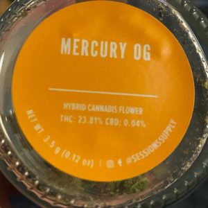 mercury og by sessions supply strain review by trunorcal420 2