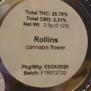 rollins by lost coast exotics strain review by trunorcal420 3