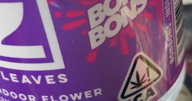 Bon Bons by Seven Leaves Strain review by sjweedreview