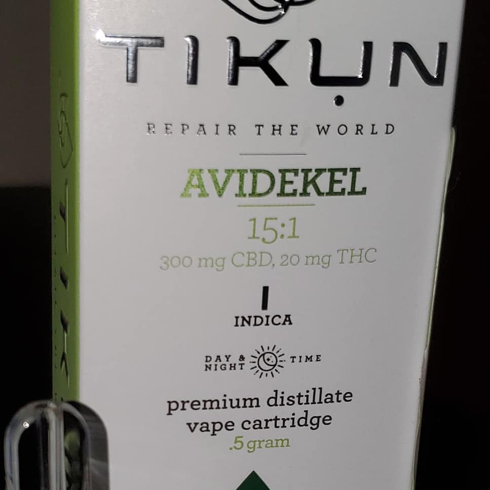 avidekel cartridge by tikun vape review by strain_games