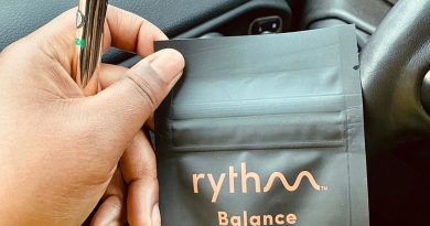 blue dream cartridge by rythm vape review by upinsmokesession